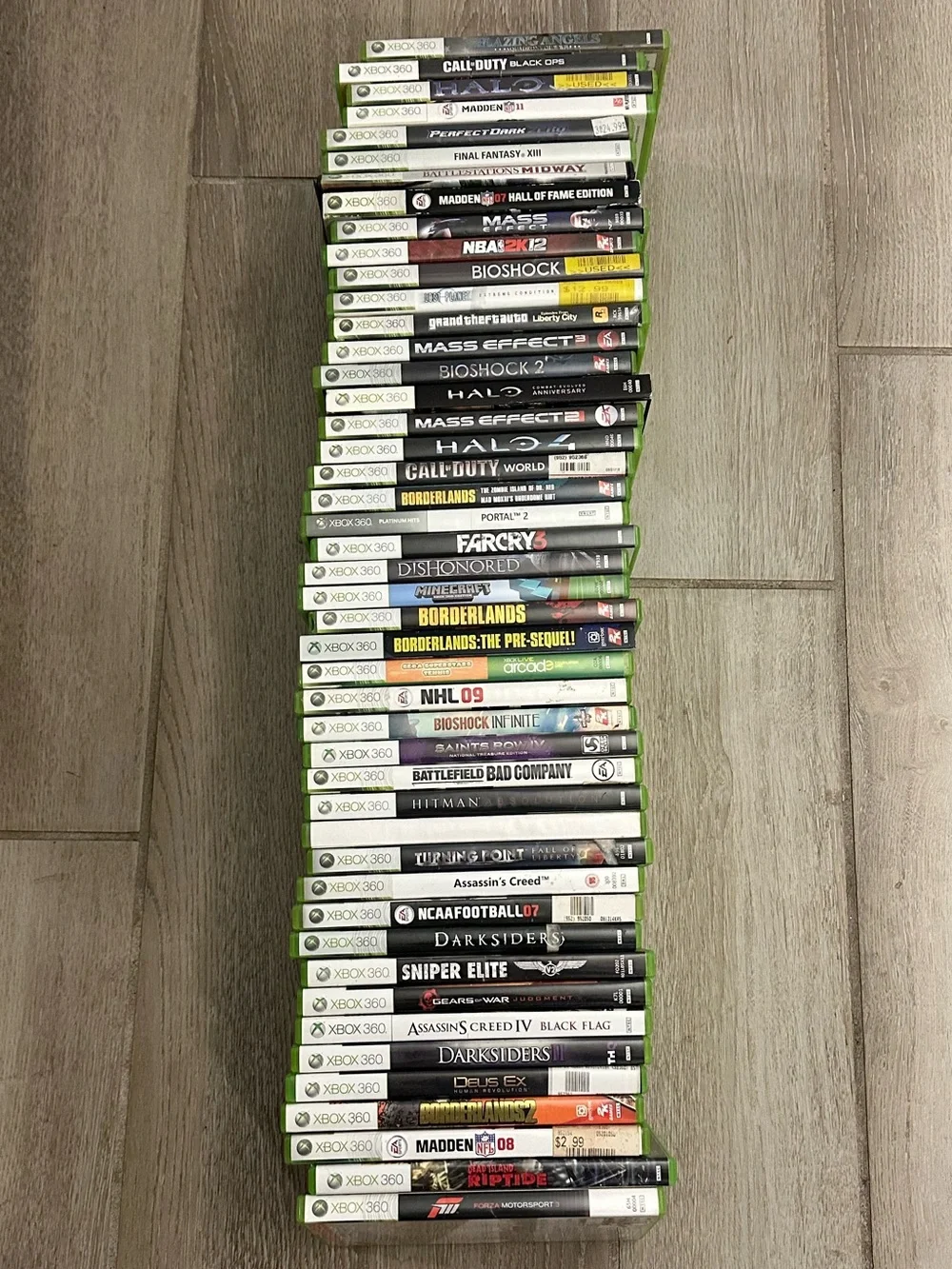 VTG Xbox 360 Video Games Lot (46) (GTA, Assassin’s Creed, COD, Halo, Forza etc.)